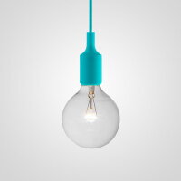 Подвесной светильник Muuto E27 Turquoise (ImperiumLoft, 186762-22)