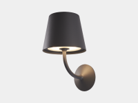 Светильник светодиодный, темно-серый, 7Вт, IP65, 3000К, W-17910-7-GR-WW, 555 (00-00007615, DesignLed)