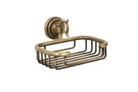 Настенный держатель для губки  Boheme Medici 10619 бронза