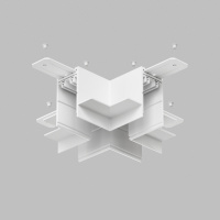 TR2114-WH Коннектор трека SMART для ГКЛ , \"X\" образный, механический , белый