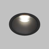 DK4500-BK Встраиваемый светильник, IP 20, 12 Вт, LED 3000, черный, алюминий