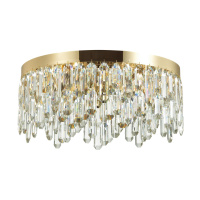 Люстра Dakisa Hall, 6xE14, Золотой (Odeon Light, 4986/6c)