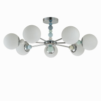 Люстра Потолочная Sunday Moderni, 7xE14, Хром (Lumion, 6525/7c)