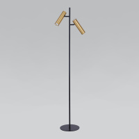 Торшер с поворотными плафонами 01087/2 латунь (Eurosvet, a056600)