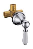 Дивертер встраиваемый Латунь BOHEME Brillante 624