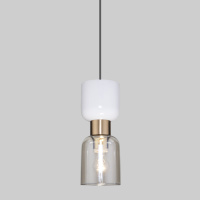 Подвесной светильник со стеклянным плафоном 50118/1 латунь (Eurosvet, a053235)