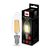 Светодиодная лампа E14 candles мощность 7W 2700K Transparent от ImperiumLoft (ImperiumLoft, 243956-26)